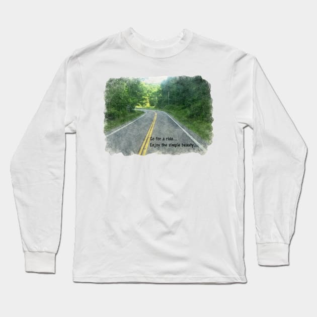 Go for a Ride Long Sleeve T-Shirt by unclejohn